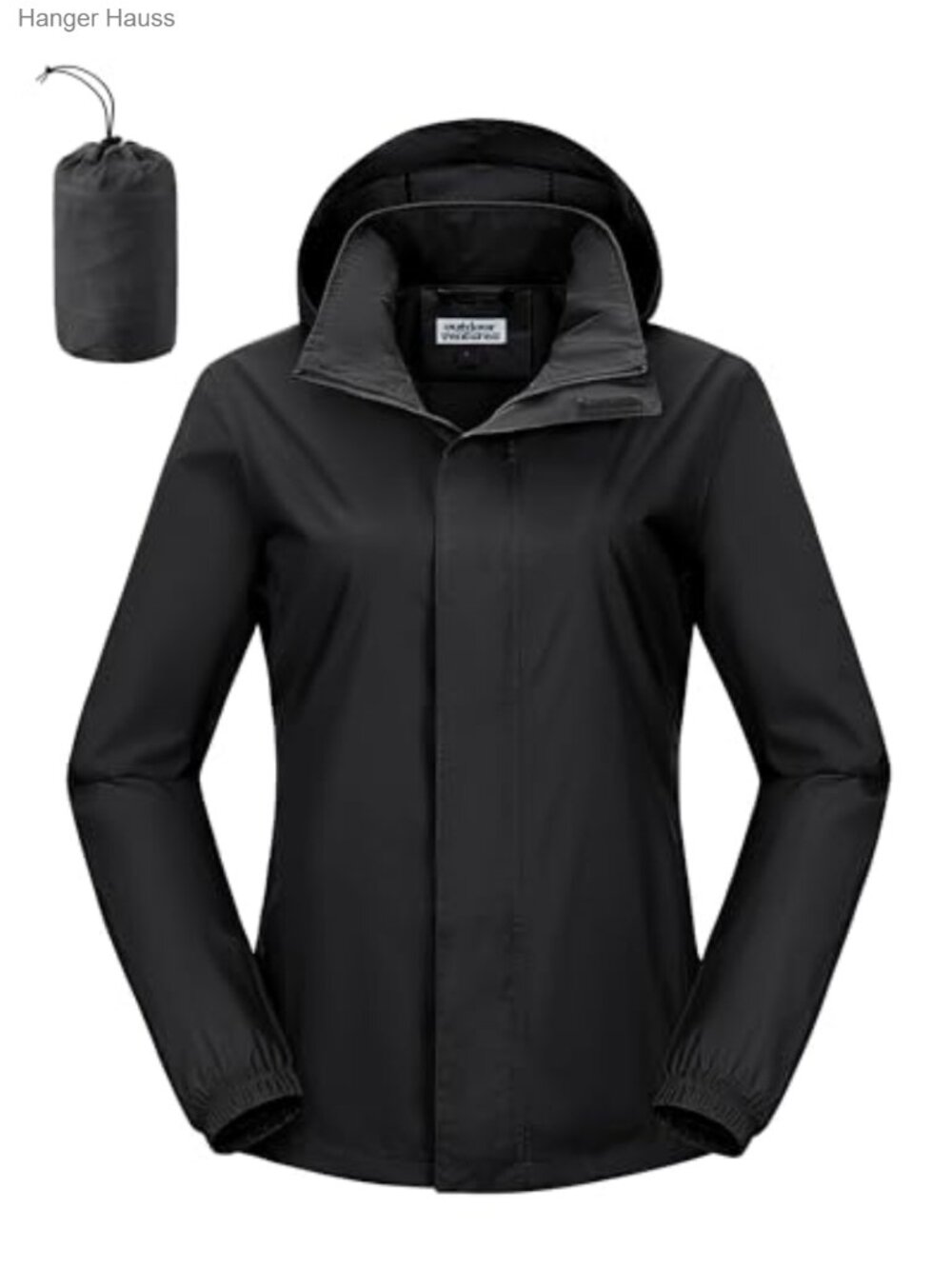 Packable Ultralight Waterproof Rain Jacket with Hood